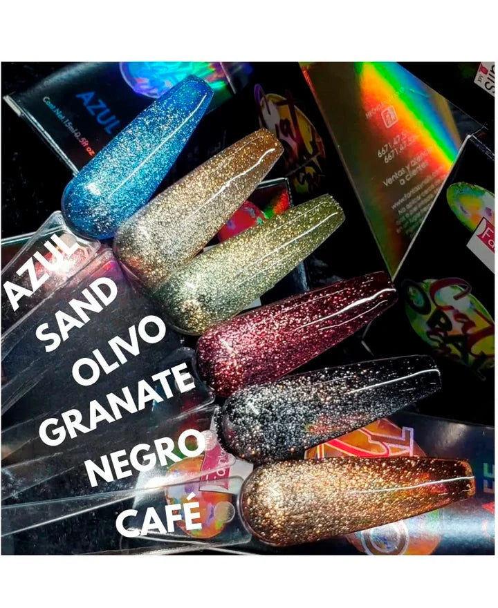 FANTASY NAILS OJO DE GATO