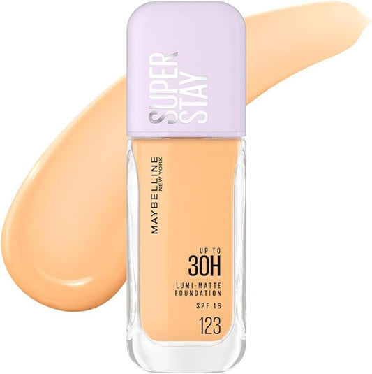 MAYBELLINE SUPER STAY 30H MAQUILLAJE LUMI-MATTE