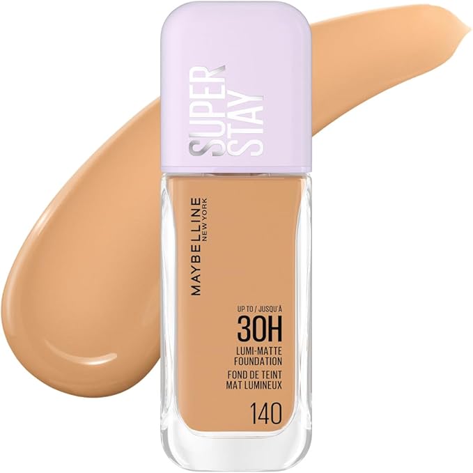 MAYBELLINE SUPER STAY 30H MAQUILLAJE LUMI-MATTE