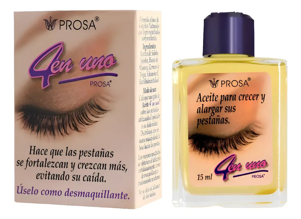 PROSA ACEITE PARA CRECER Y ALARGAR SUS PESTAÑAS