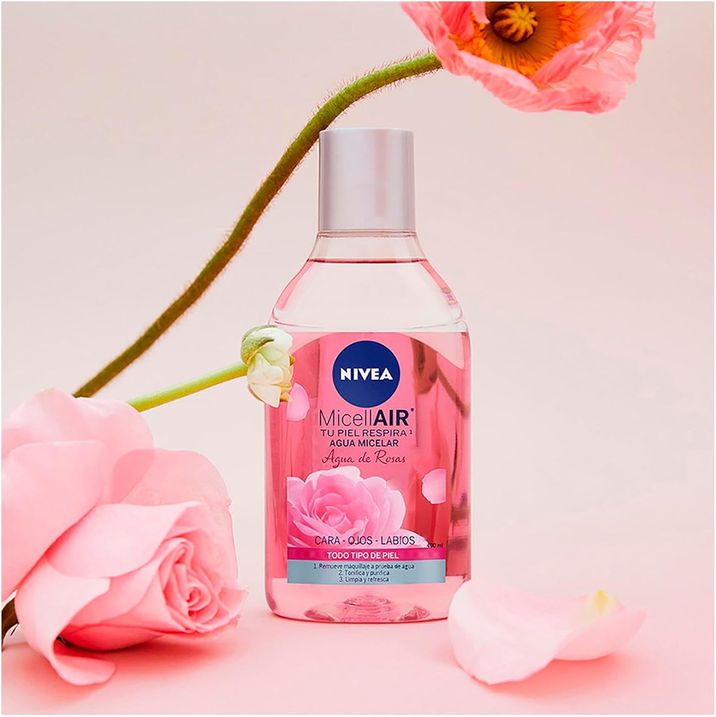 NIVEA MICELLAIR AGUA DE ROSAS