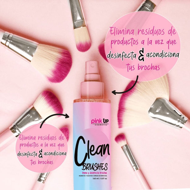 PINK UP CLEAN BRUSHES