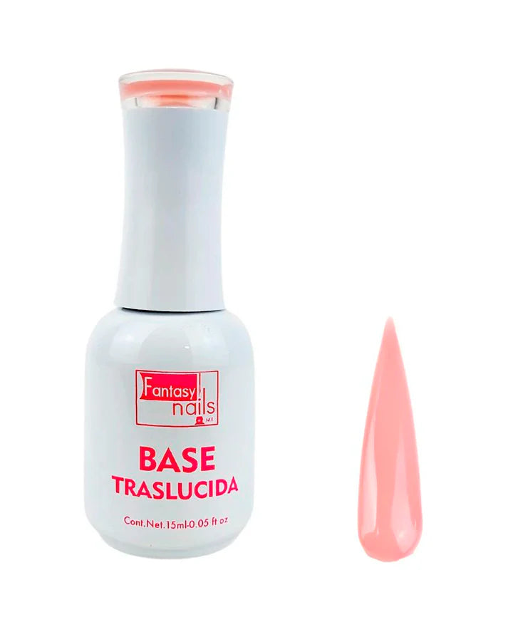 FANTASY NAILS  BASE TRASLUCIDA