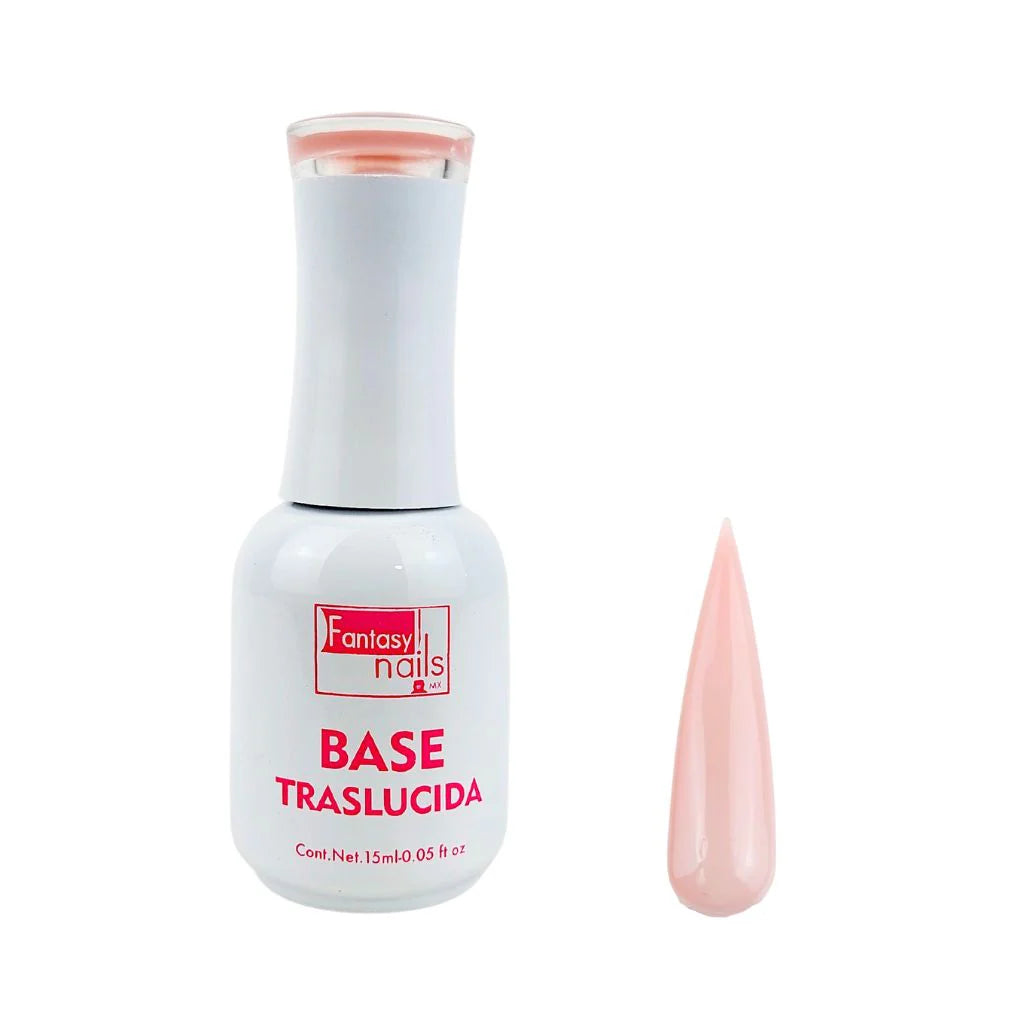 FANTASY NAILS  BASE TRASLUCIDA