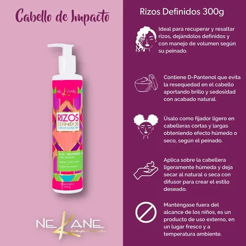 NEKANE RIZOS DEFINIDOS CREMA FIJADORA