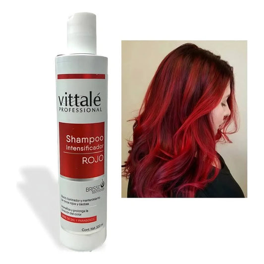 VITTALE SHAMPOO INTENSIFICADOR ROJO