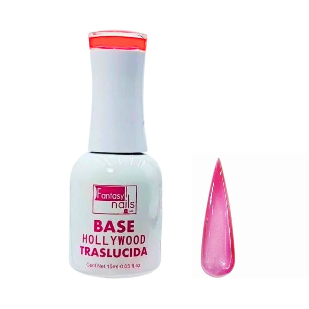 FANTASY NAILS  BASE TRASLUCIDA