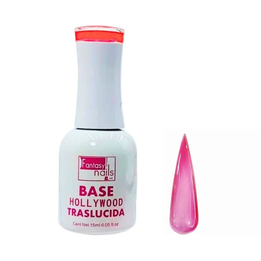 FANTASY NAILS  BASE TRASLUCIDA