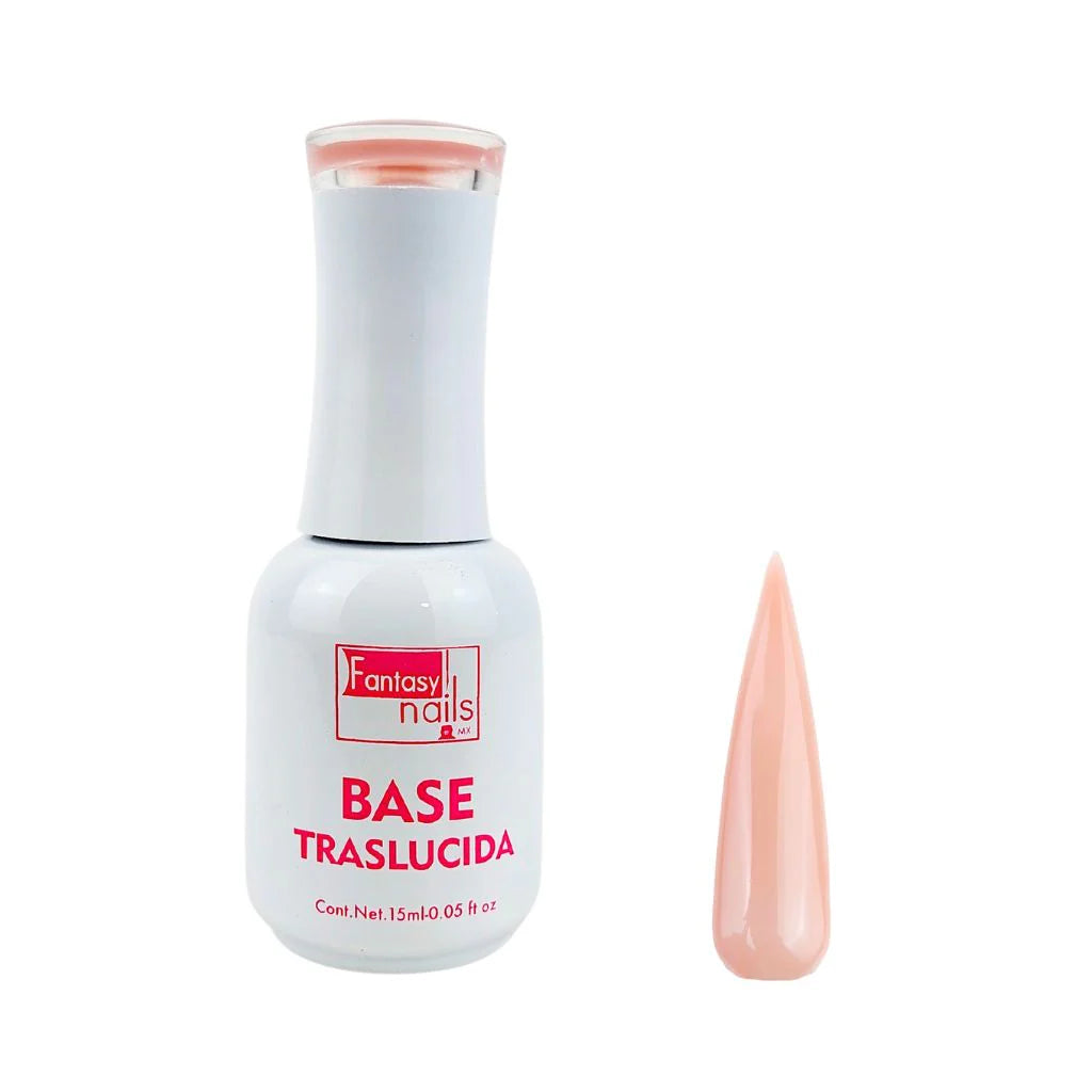 FANTASY NAILS  BASE TRASLUCIDA