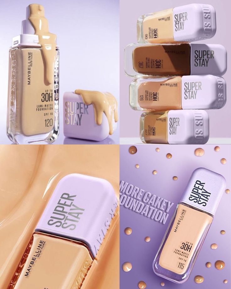 MAYBELLINE SUPER STAY 30H MAQUILLAJE LUMI-MATTE