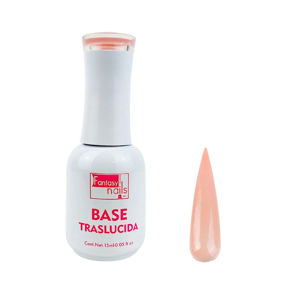 FANTASY NAILS  BASE TRASLUCIDA