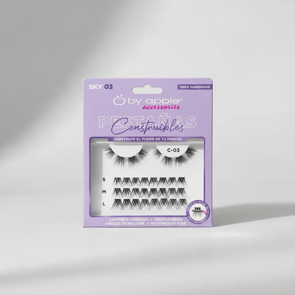 BY APPLE Pestañas Construibles
