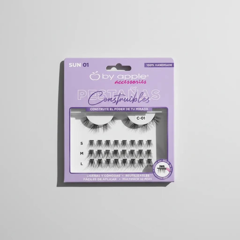 BY APPLE Pestañas Construibles