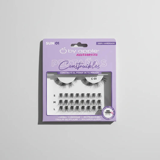 BY APPLE Pestañas Construibles