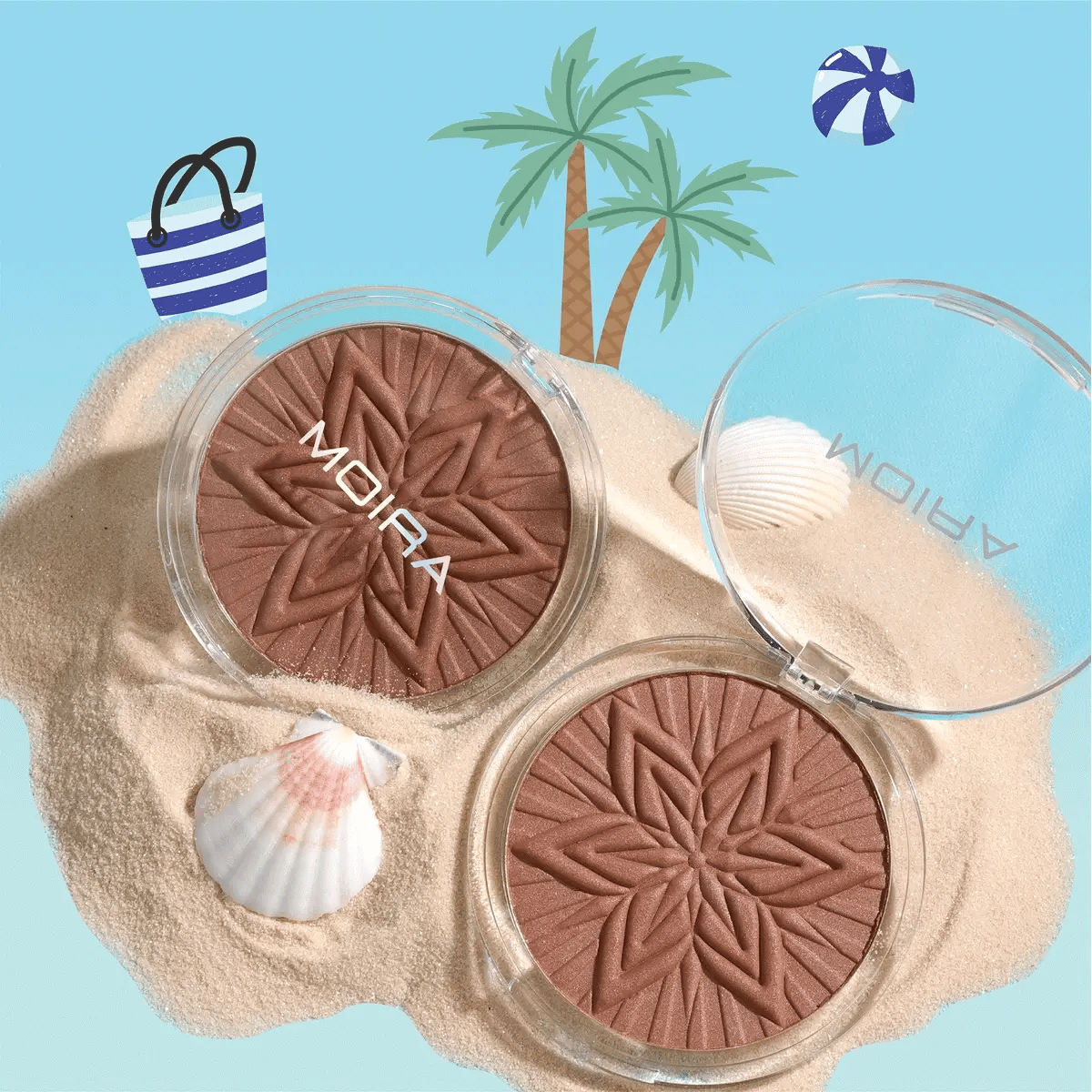 MOIRA SUN GLOW FACE & GLOW BRONZER