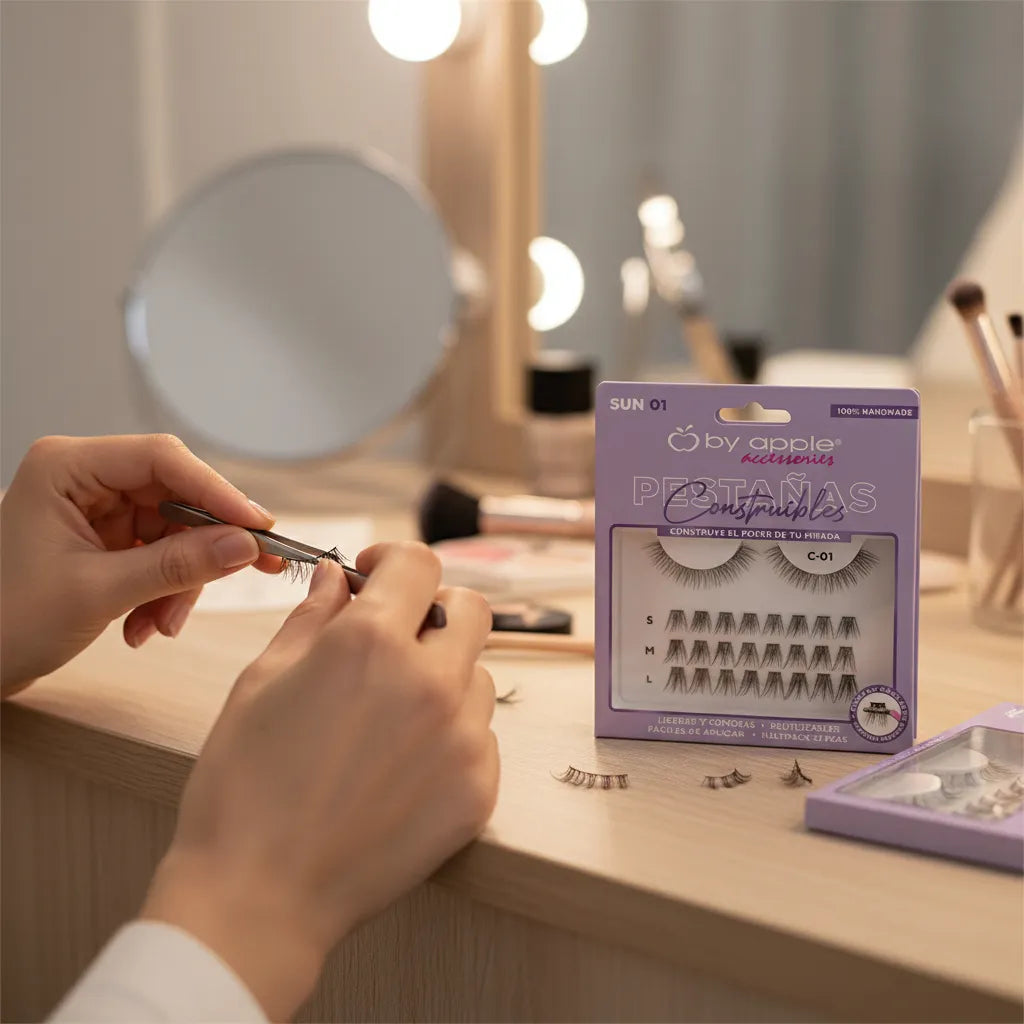 BY APPLE Pestañas Construibles